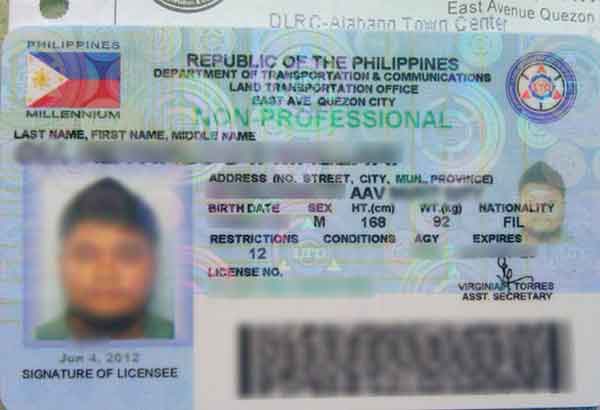 international drivers license philippines